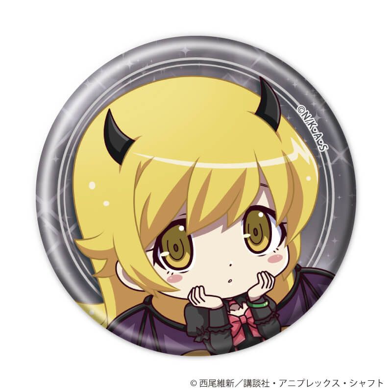 缶バッジ「TVアニメ『〈物語〉シリーズ』」01/天使と悪魔ver. コンプリートセット(全11種)(ミニキャライラスト)