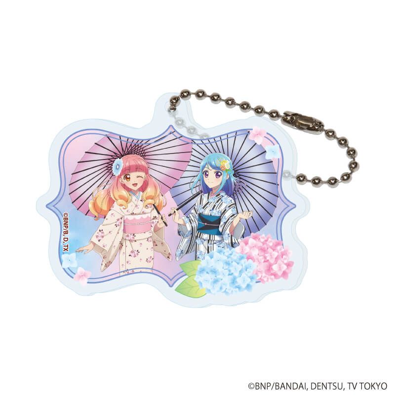 アクリルキーホルダー「アイカツフレンズ！」05/梅雨ver. コンプリートセット(全6種)(描き下ろしイラスト)