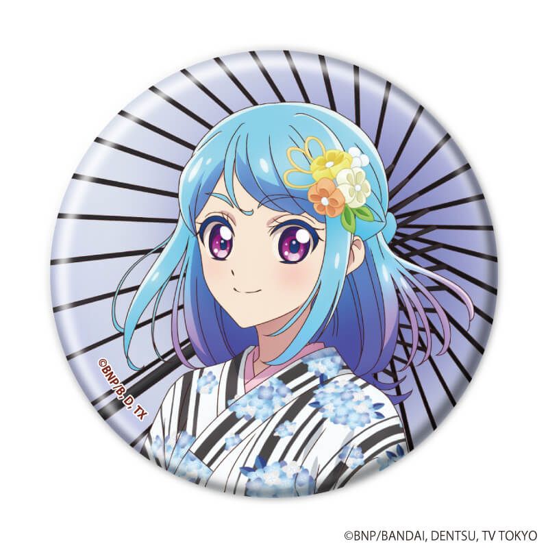 缶バッジ「アイカツフレンズ！」05/梅雨ver. コンプリートセット(全8種)(描き下ろしイラスト)