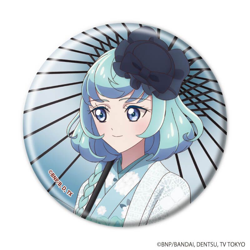 缶バッジ「アイカツフレンズ！」05/梅雨ver. コンプリートセット(全8種)(描き下ろしイラスト)