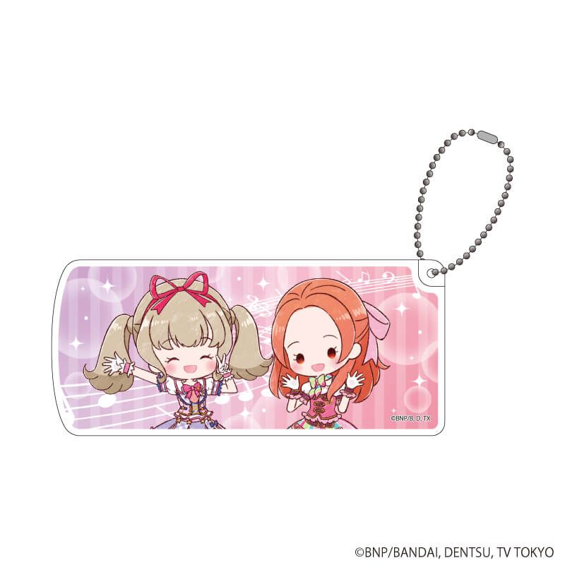スライド式小物ケース「アイカツオンパレード！」14/らき＆ノエル(グラフアートイラスト)