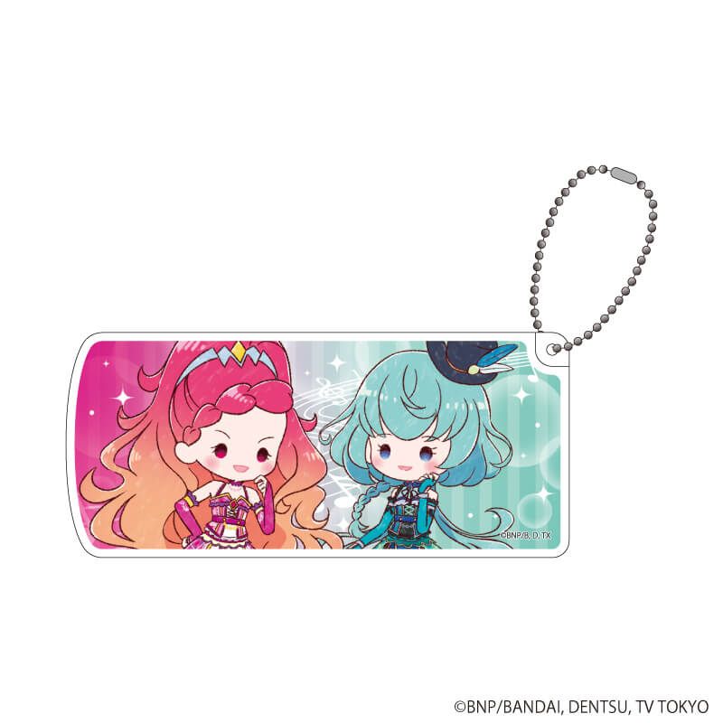 スライド式小物ケース「アイカツフレンズ！」12/ひびき＆アリシア(グラフアートイラスト)
