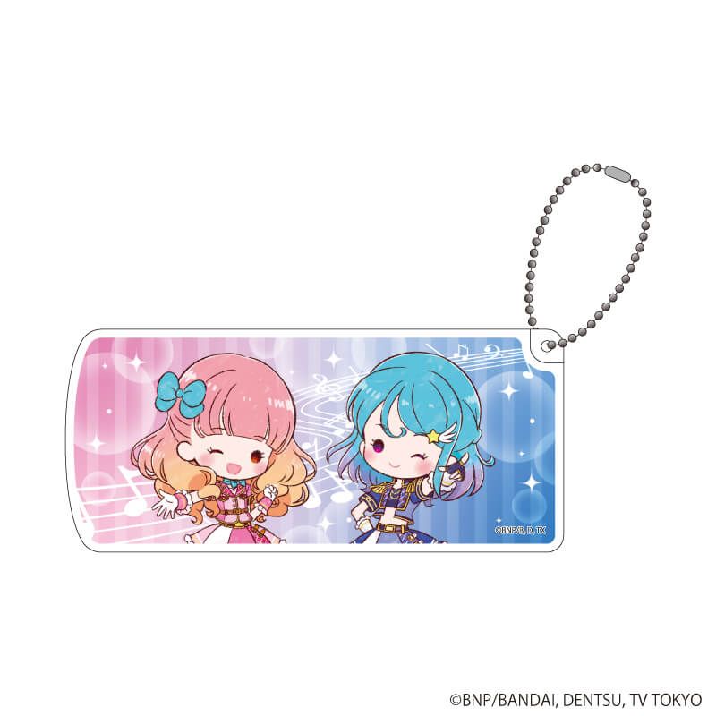 スライド式小物ケース「アイカツフレンズ！」08/あいね＆みお(グラフアートイラスト)