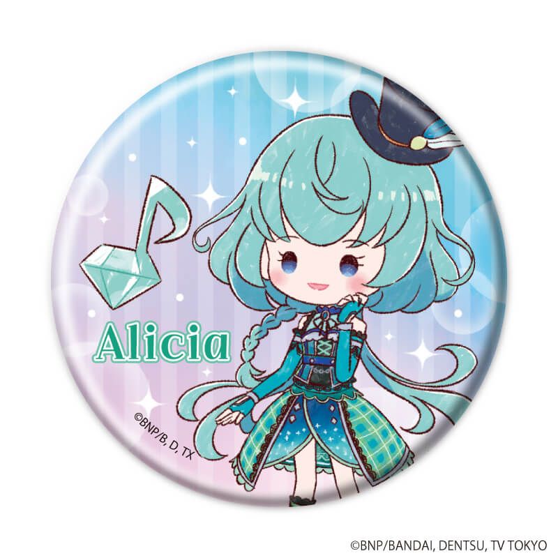 缶バッジ「アイカツフレンズ！＆アイカツオンパレード！」07/トレーディング(7種)(グラフアートイラスト)