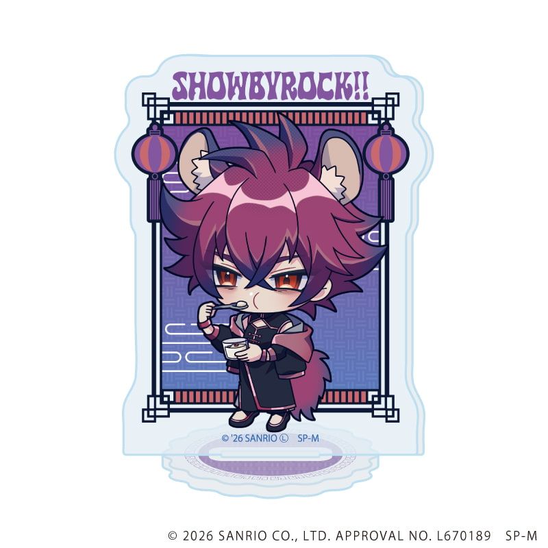 アクリルぷちスタンド「SHOW BY ROCK!!」45/コンプリートセット(全8種)(ミニキャライラスト)