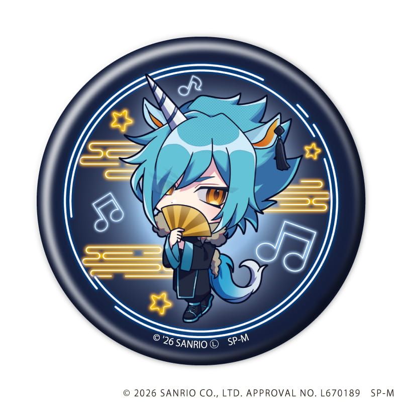 缶バッジ「SHOW BY ROCK!!」53/コンプリートセット(全6種)(ミニキャライラスト)