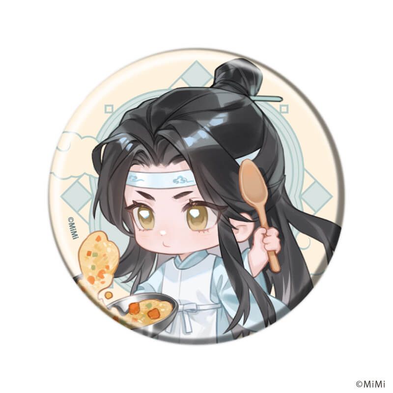 缶バッジ「大河幻想ラジオドラマ「魔道祖師」」06/コンプリートセット(全6種)(ミニキャライラスト)