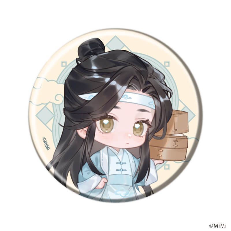 缶バッジ「大河幻想ラジオドラマ「魔道祖師」」06/コンプリートセット(全6種)(ミニキャライラスト)