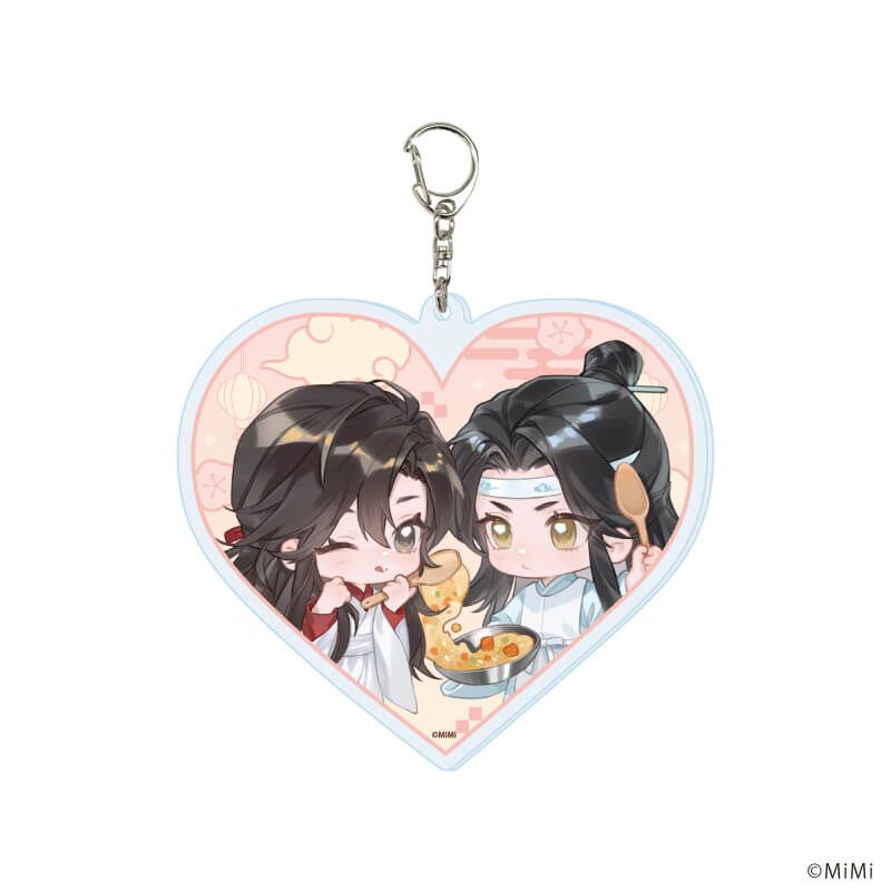 デカアクリルキーホルダー「大河幻想ラジオドラマ「魔道祖師」」07/魏無羨&藍忘機 隠居ver.(ミニキャライラスト)