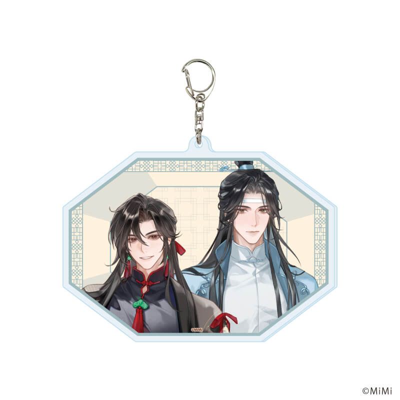 デカアクリルキーホルダー「大河幻想ラジオドラマ「魔道祖師」」05/魏無羨&藍忘機 中華飯店ver.(描き下ろしイラスト)