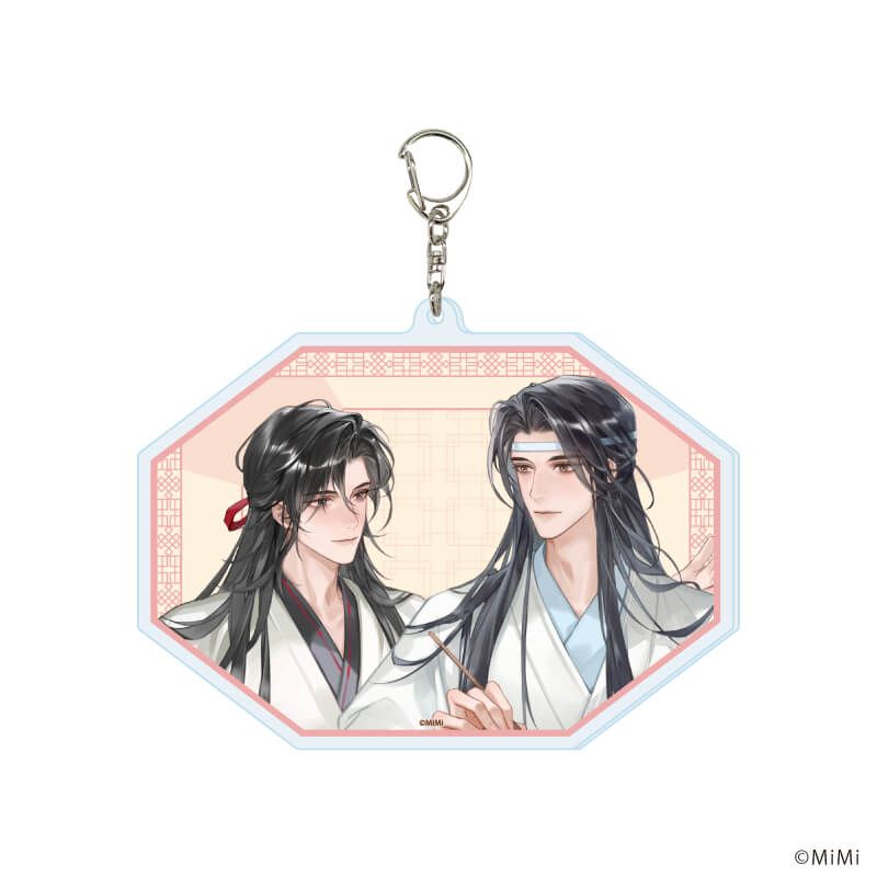 デカアクリルキーホルダー「大河幻想ラジオドラマ「魔道祖師」」04/魏無羨&藍忘機 隠居ver.(描き下ろしイラスト)