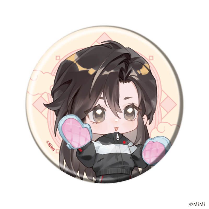 缶バッジ「大河幻想ラジオドラマ「魔道祖師」」06/ブラインド(6種)(ミニキャライラスト)