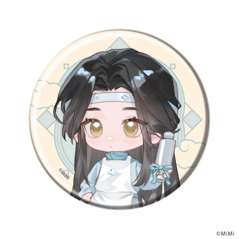 缶バッジ「大河幻想ラジオドラマ「魔道祖師」」06/ブラインド(6種)(ミニキャライラスト)