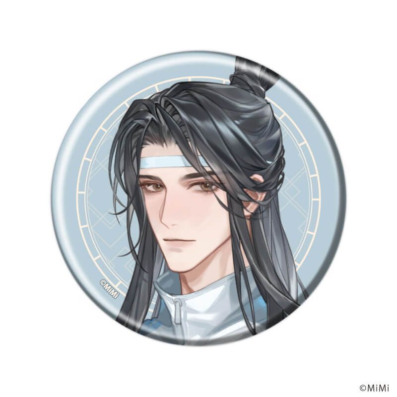 缶バッジ「大河幻想ラジオドラマ「魔道祖師」」05/ブラインド(9種)(描き下ろしイラスト)