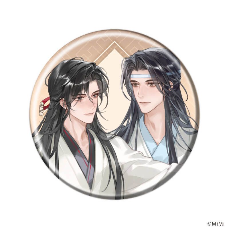 缶バッジ「大河幻想ラジオドラマ「魔道祖師」」05/ブラインド(9種)(描き下ろしイラスト)