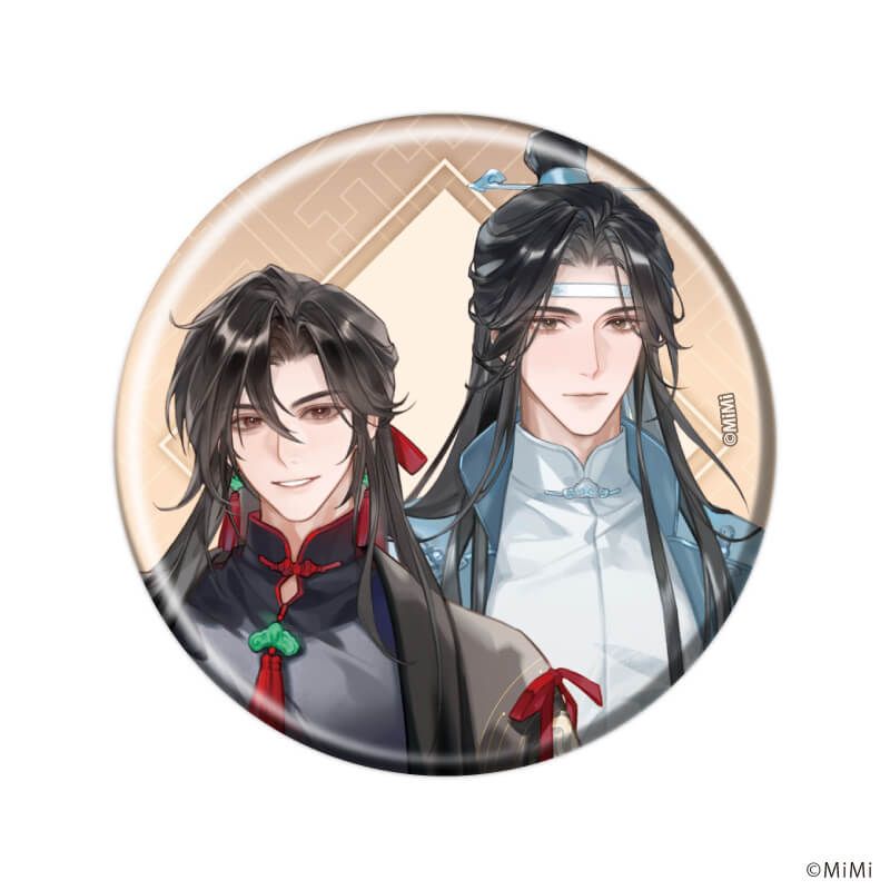 缶バッジ「大河幻想ラジオドラマ「魔道祖師」」05/ブラインド(9種)(描き下ろしイラスト)