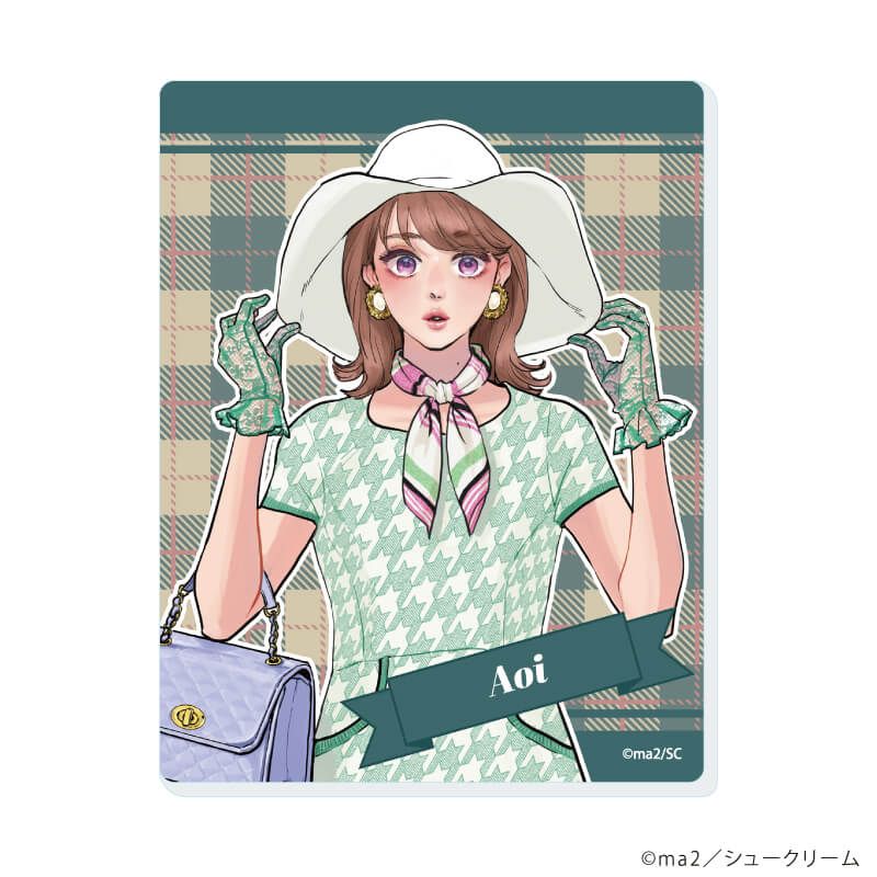 アクリルカード「私たちが恋する理由」01/ブラインド(8種)(公式&描き下ろしイラスト)