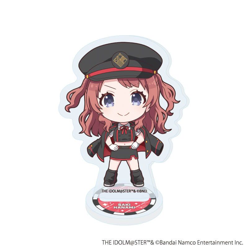 アクリルぷちスタンド「学園アイドルマスター」06/駅員風衣装ver. トレーディング(13種)(ミニキャライラスト)