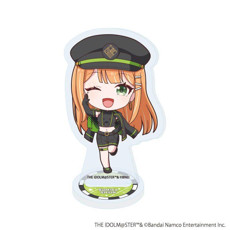 アクリルぷちスタンド「学園アイドルマスター」06/駅員風衣装ver. トレーディング(13種)(ミニキャライラスト)