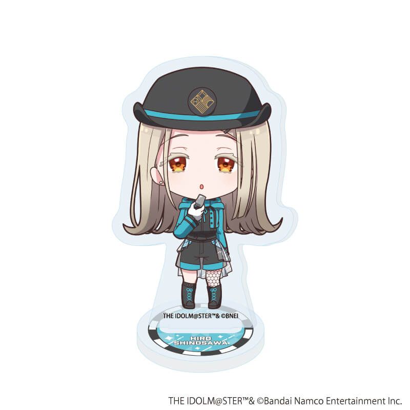 アクリルぷちスタンド「学園アイドルマスター」06/駅員風衣装ver. トレーディング(13種)(ミニキャライラスト)
