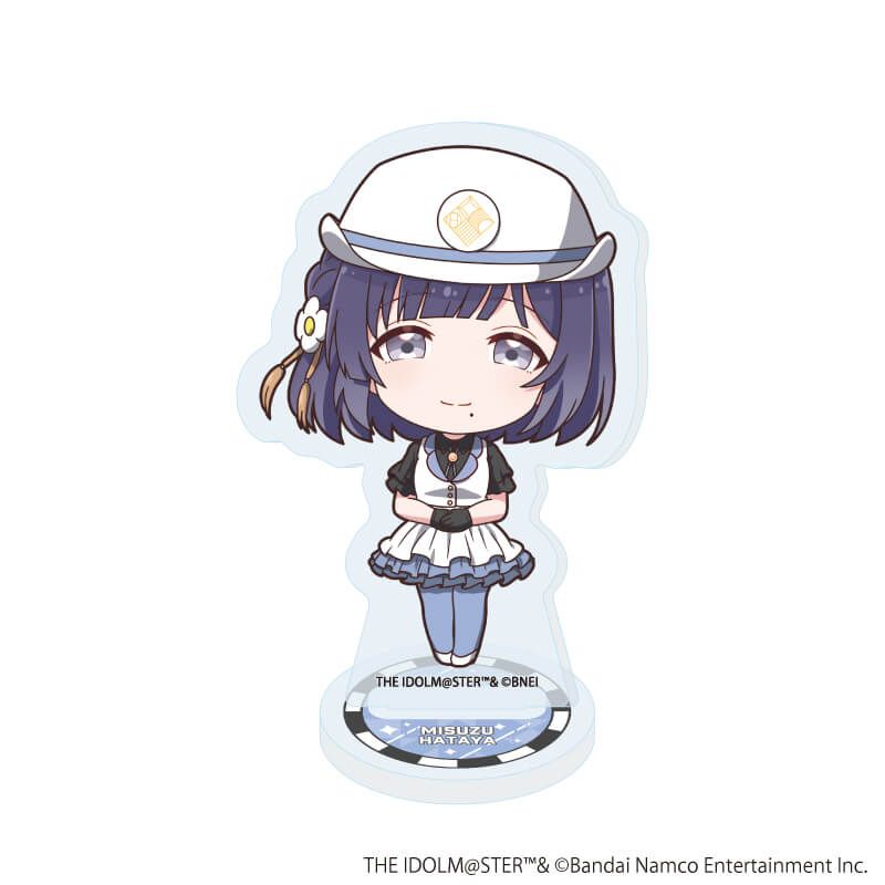 アクリルぷちスタンド「学園アイドルマスター」06/駅員風衣装ver. トレーディング(13種)(ミニキャライラスト)