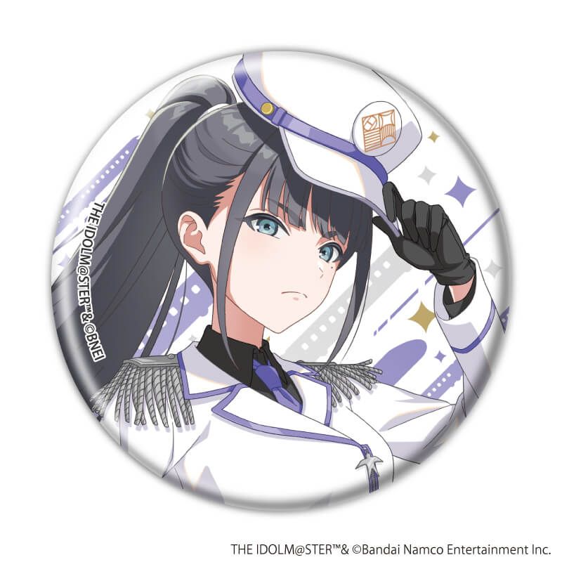 缶バッジ「学園アイドルマスター」05/駅員風衣装ver. トレーディング(13種)(描き下ろしイラスト)