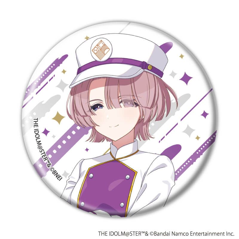 缶バッジ「学園アイドルマスター」05/駅員風衣装ver. トレーディング(13種)(描き下ろしイラスト)
