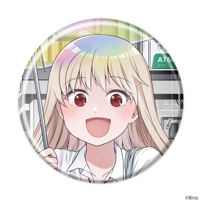 缶バッジ「女子高生の無駄づかい」01/ブラインド(5種)(公式イラスト)