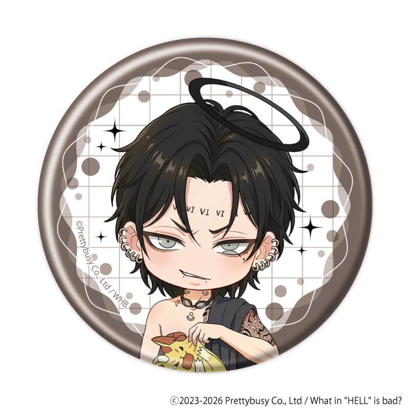 缶バッジ「What in hell is bad?‐地獄のどこが悪い？」02/コンプリートセット(全7種)(描き下ろしイラスト)