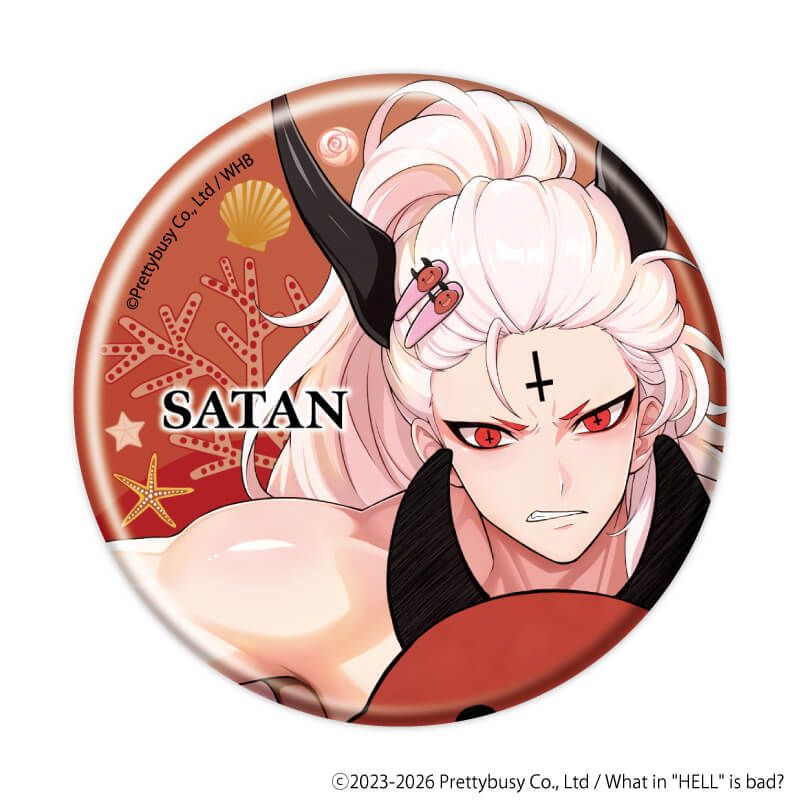 缶バッジ「What in hell is bad?‐地獄のどこが悪い？」01/ブラインド(7種)(描き下ろしイラスト)
