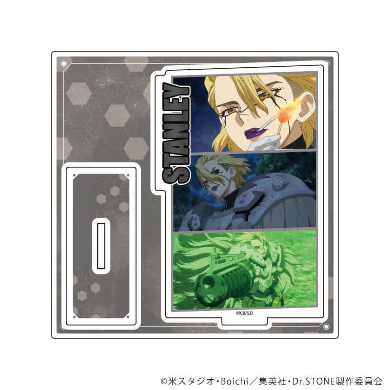 アクリルスタンドプレート「Dr.STONE」38/スタンリー・スナイダー(場面写イラスト)