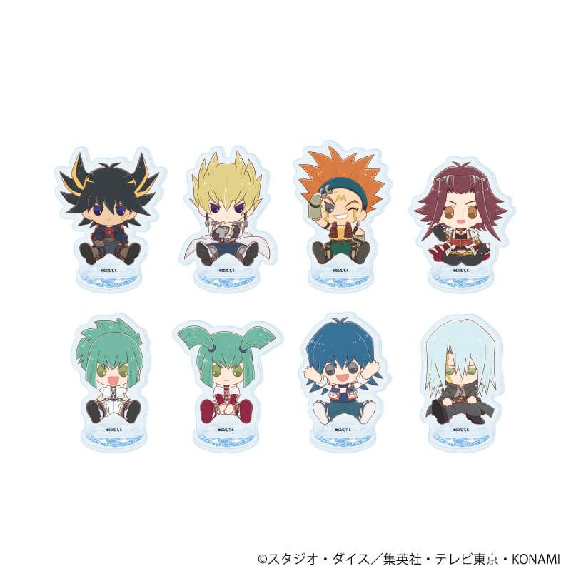 アクリルぷちスタンド「遊☆戯☆王5D's」07/コンプリートセット(全8種)(ぽてぬいアート)