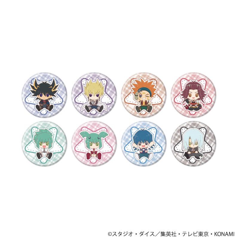 缶バッジ「遊☆戯☆王5D's」14/コンプリートセット(全8種)(ぽてぬいアート)