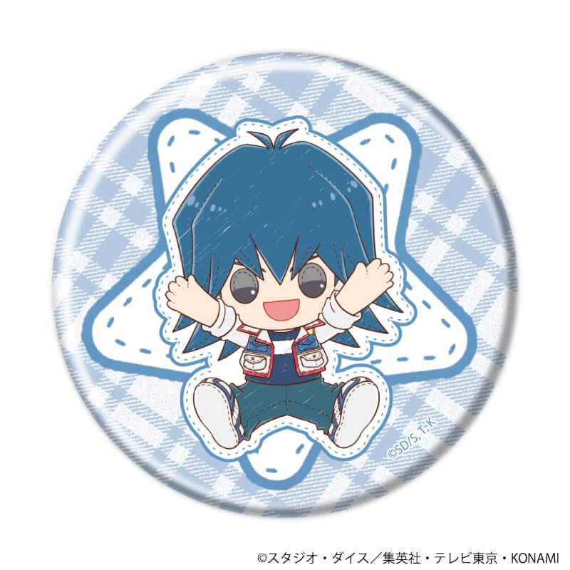 缶バッジ「遊☆戯☆王5D's」14/コンプリートセット(全8種)(ぽてぬいアート)