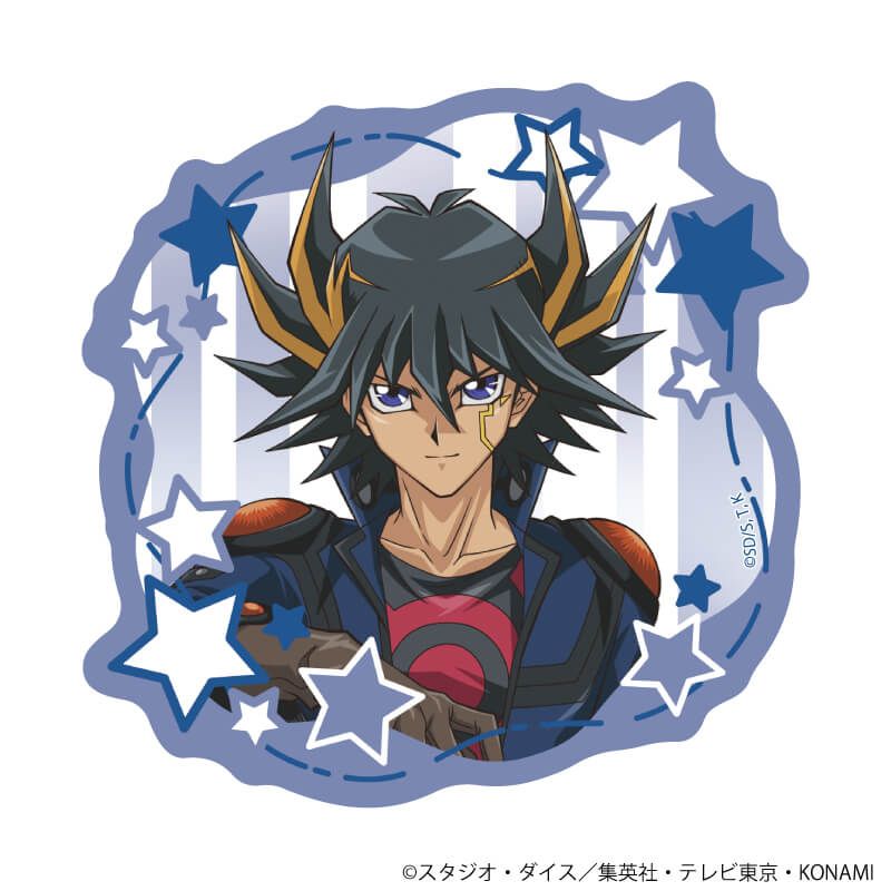 ダイカットステッカー「遊☆戯☆王5D's」01/不動遊星(描き下ろしイラスト)