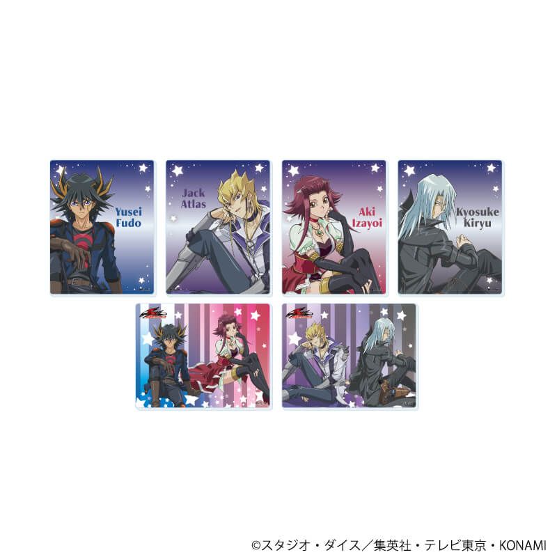 アクリルカード「遊☆戯☆王5D's」01/コンプリートセット(全6種)(描き下ろしイラスト)