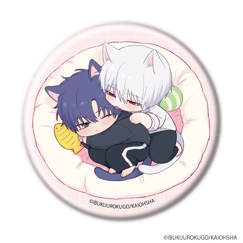 缶バッジ「吸血鬼と人間のBL」01/コンプリートセット(全5種)(公式&描き下ろしイラスト)