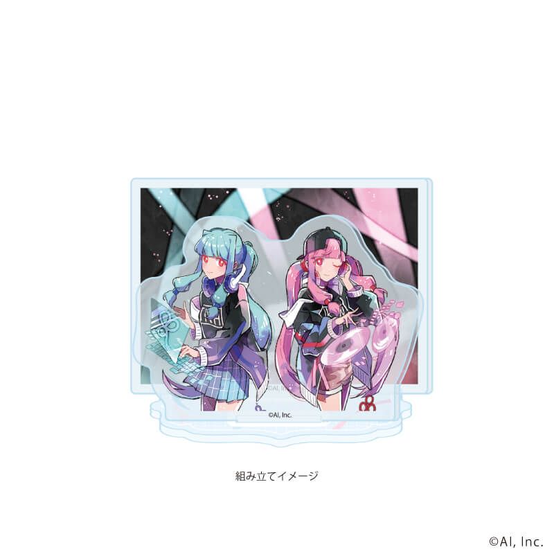 アクリルスタンドプレート「琴葉 茜・葵」11/琴葉 茜＆琴葉 葵K(公式イラスト)