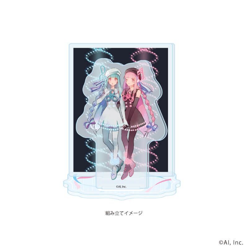 アクリルスタンドプレート「琴葉 茜・葵」08/琴葉 茜＆琴葉 葵H(公式イラスト)