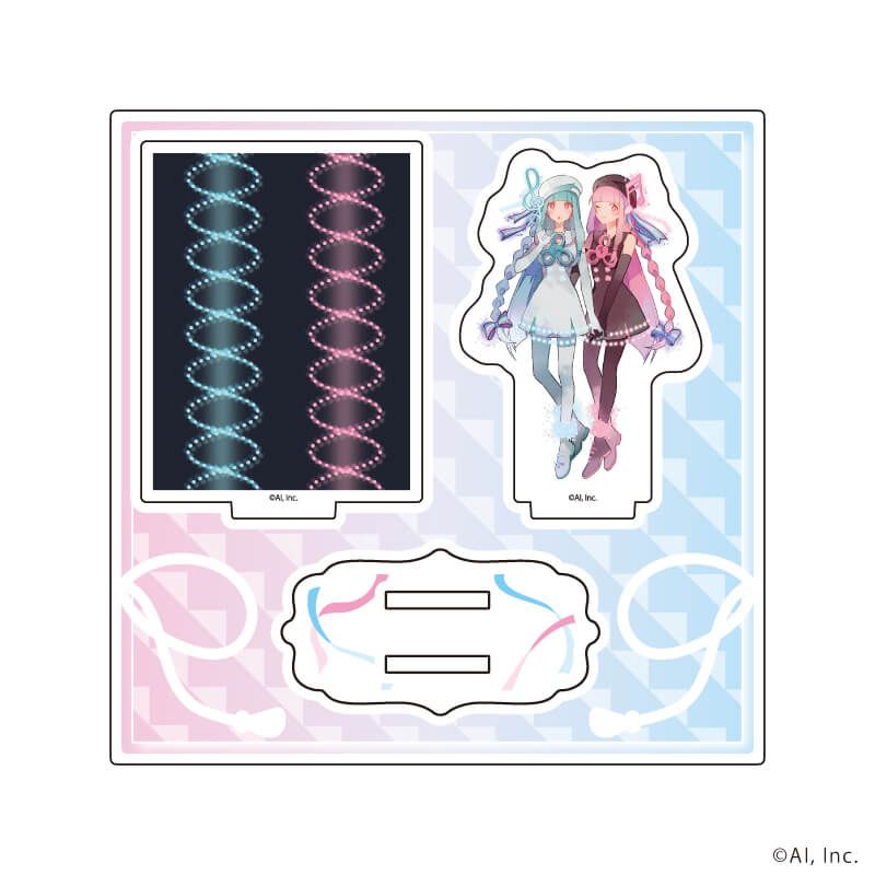 アクリルスタンドプレート「琴葉 茜・葵」08/琴葉 茜＆琴葉 葵H(公式イラスト)