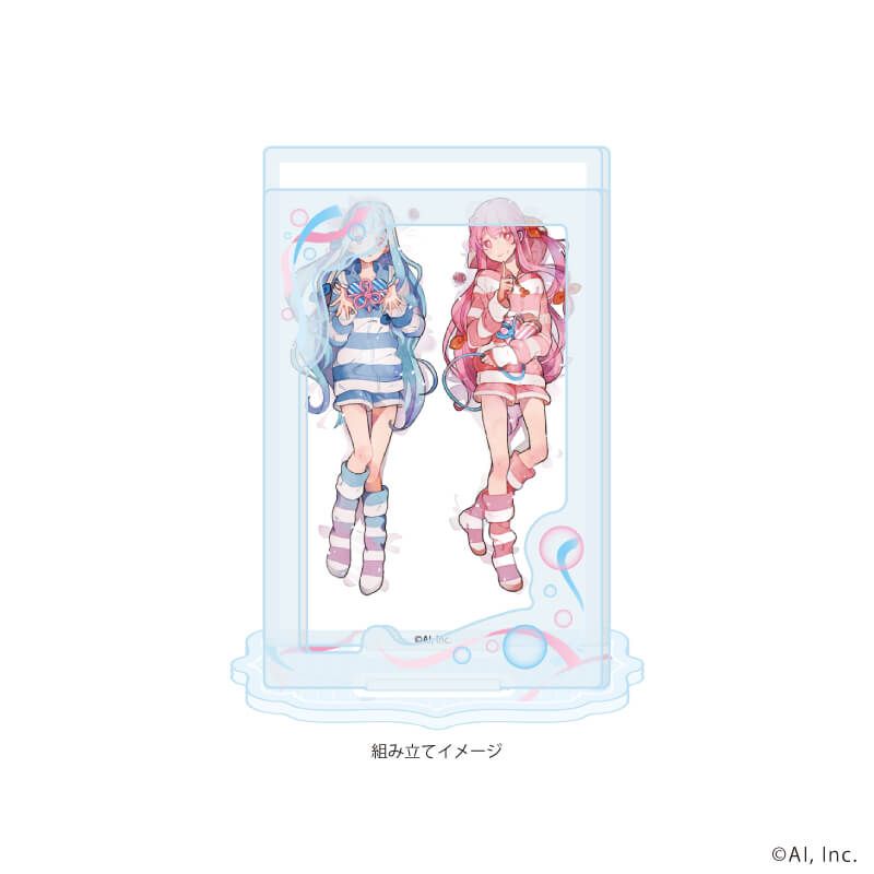 アクリルスタンドプレート「琴葉 茜・葵」05/琴葉 茜＆琴葉 葵E(公式イラスト)
