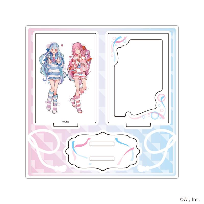 アクリルスタンドプレート「琴葉 茜・葵」05/琴葉 茜＆琴葉 葵E(公式イラスト)