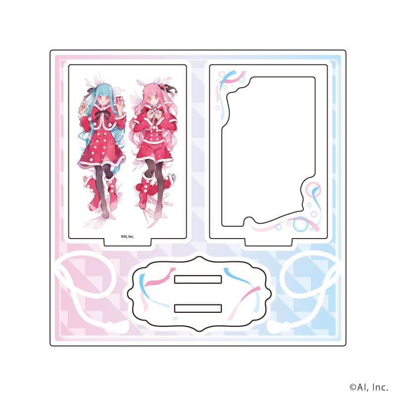 アクリルスタンドプレート「琴葉 茜・葵」03/琴葉 茜＆琴葉 葵C(公式イラスト)