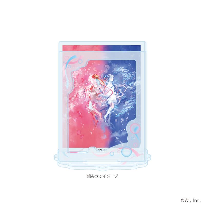 アクリルスタンドプレート「琴葉 茜・葵」02/琴葉 茜＆琴葉 葵B(公式イラスト)