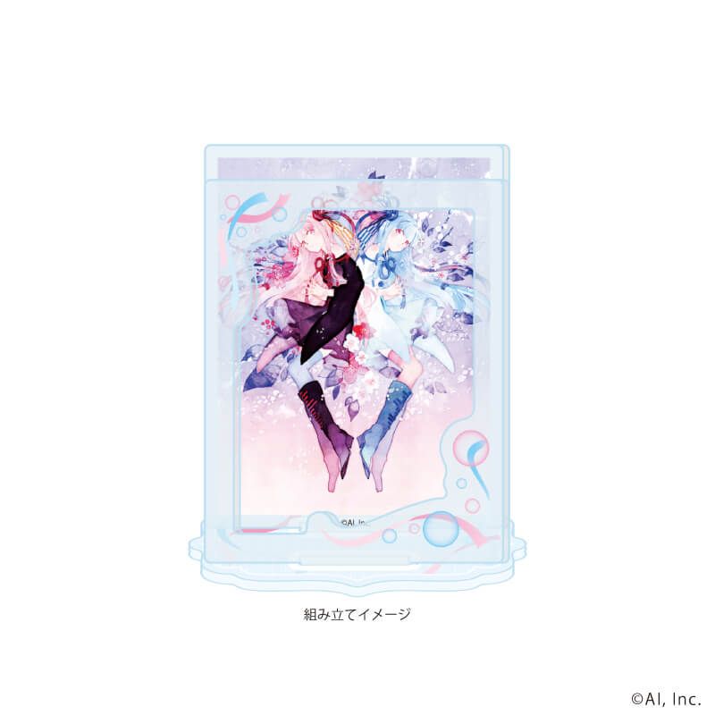 アクリルスタンドプレート「琴葉 茜・葵」01/琴葉 茜＆琴葉 葵A(公式イラスト)