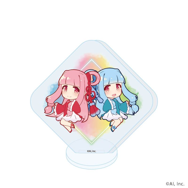アクリルぷちスタンド「琴葉 茜・葵」01/コンプリートセット(全16種)(公式イラスト)