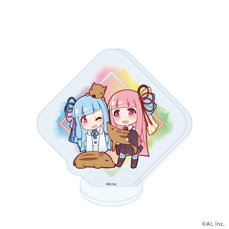 アクリルぷちスタンド「琴葉 茜・葵」01/コンプリートセット(全16種)(公式イラスト)