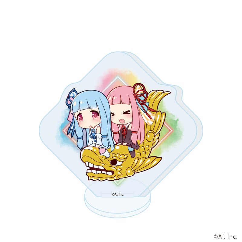 アクリルぷちスタンド「琴葉 茜・葵」01/コンプリートセット(全16種)(公式イラスト)
