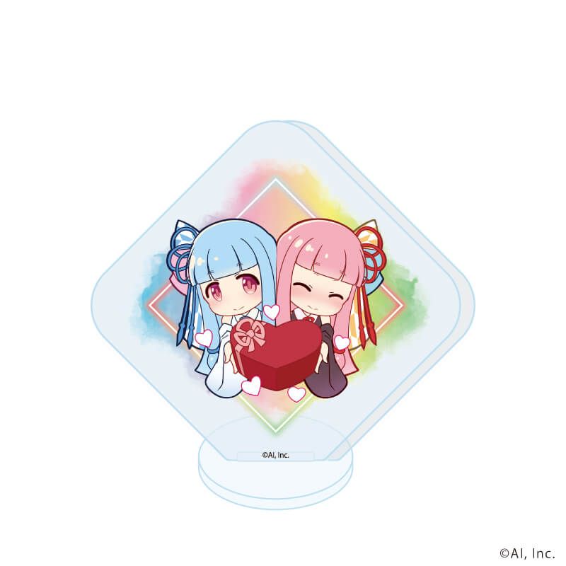 アクリルぷちスタンド「琴葉 茜・葵」01/コンプリートセット(全16種)(公式イラスト)