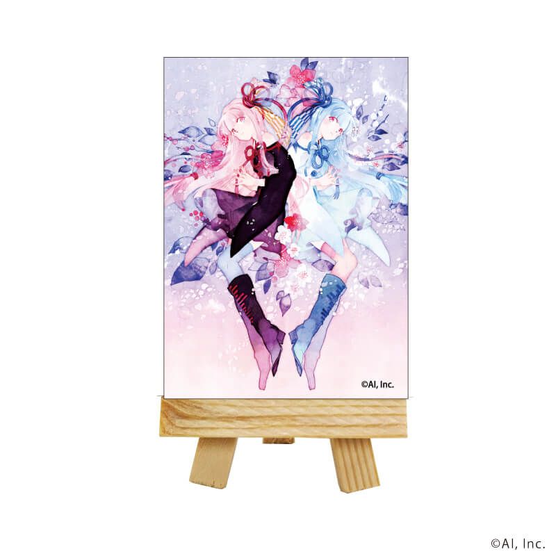 キャンバスボードミニ「琴葉 茜・葵」01/コンプリートセット(全15種)(公式イラスト)